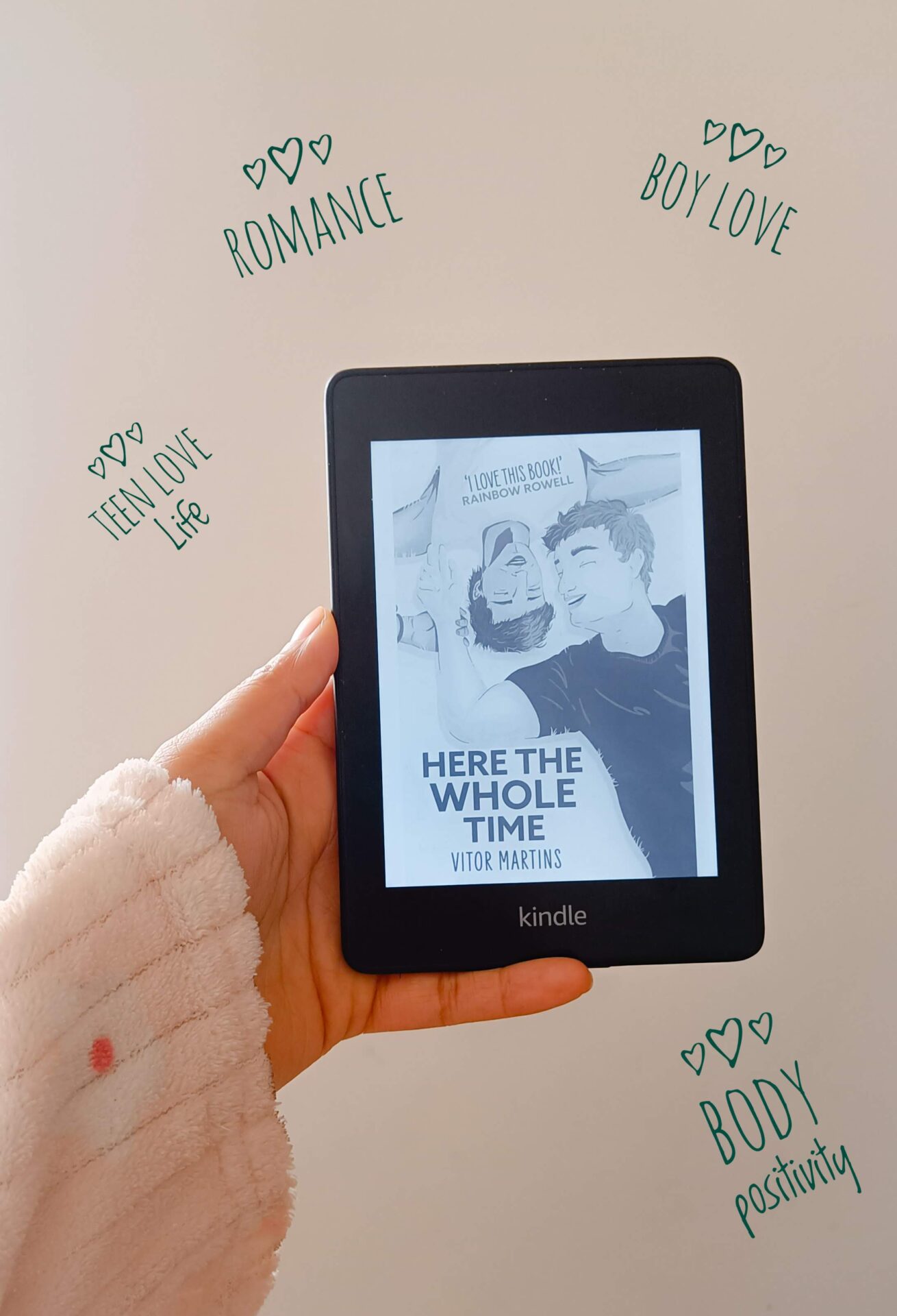 Here The Whole Time by Vitor Martins #Bookreview #LGBTQ