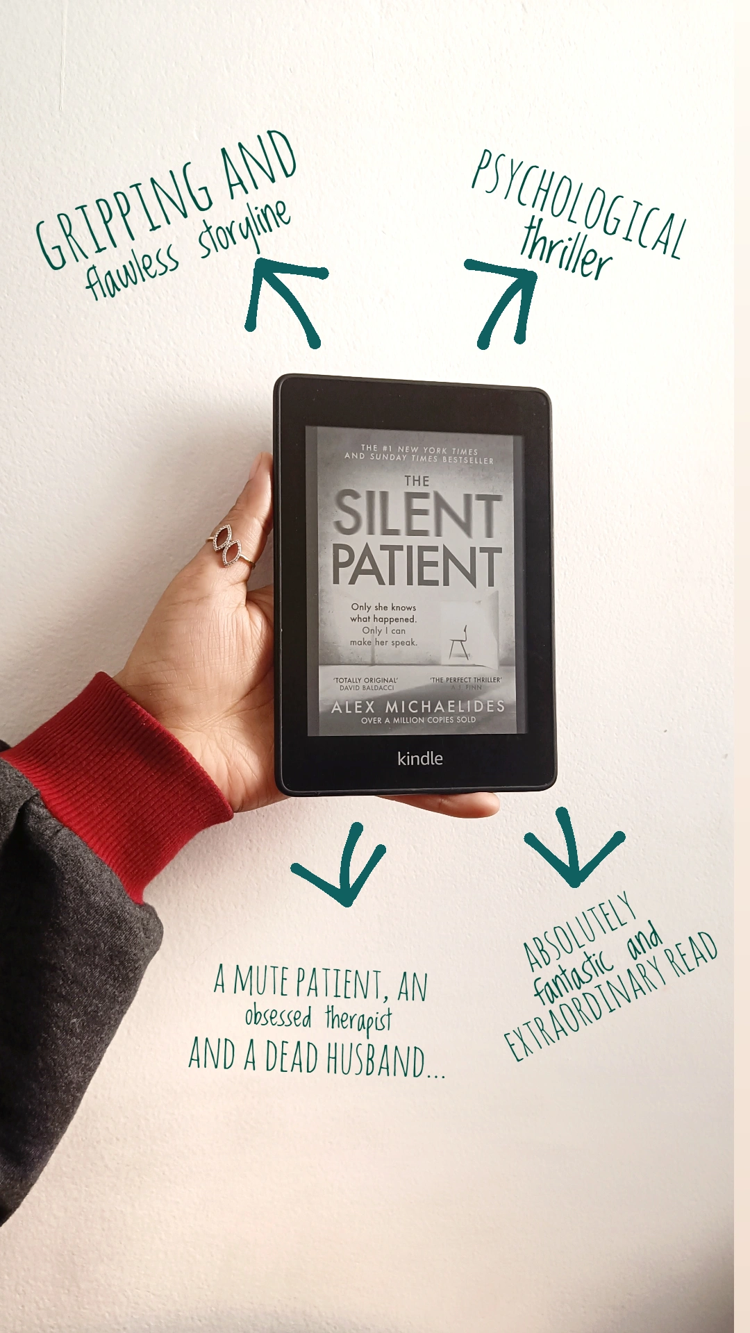The Silent Patient by Alex Michaelides #BookReview